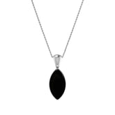 black onyx pendant